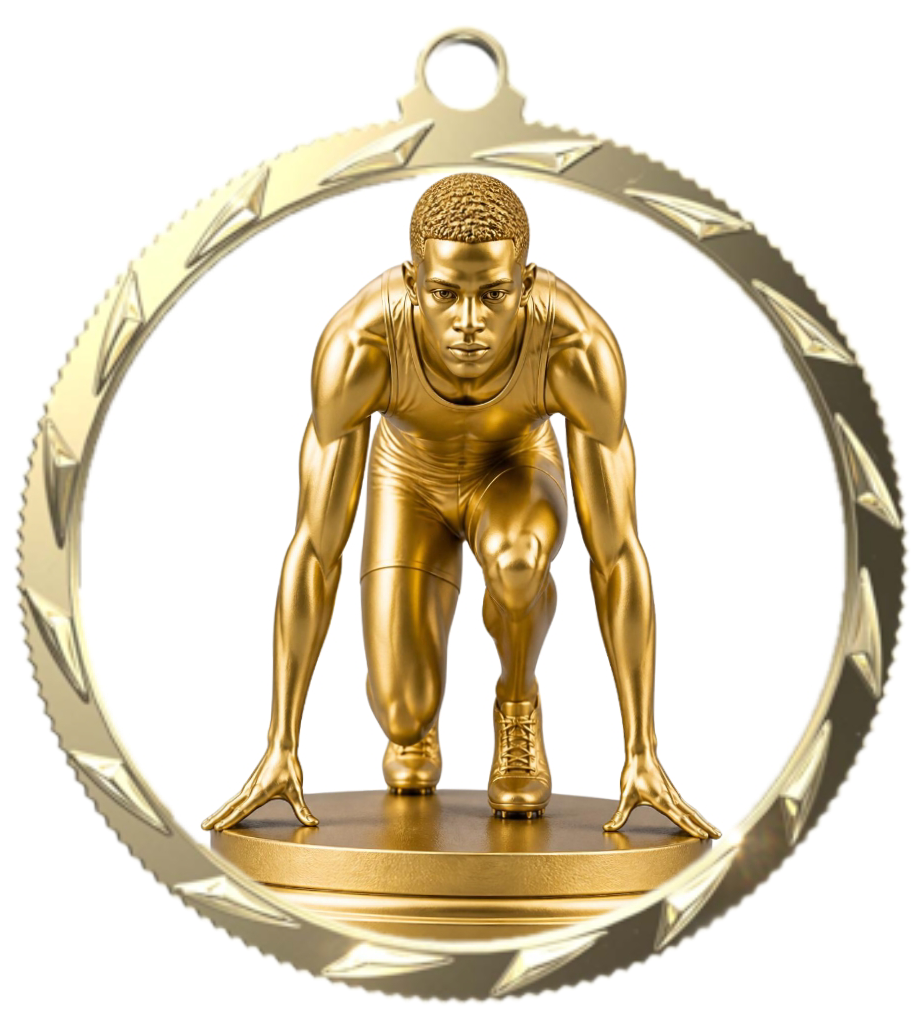 Men's Track & Field Medal – Inclusive Recognition Award