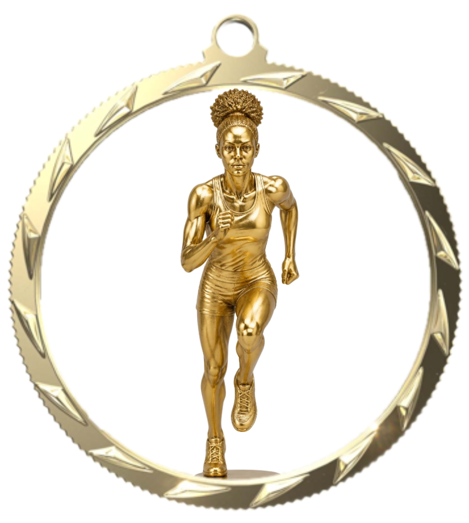 Women's Track & Field Medal – Inclusive Recognition Award