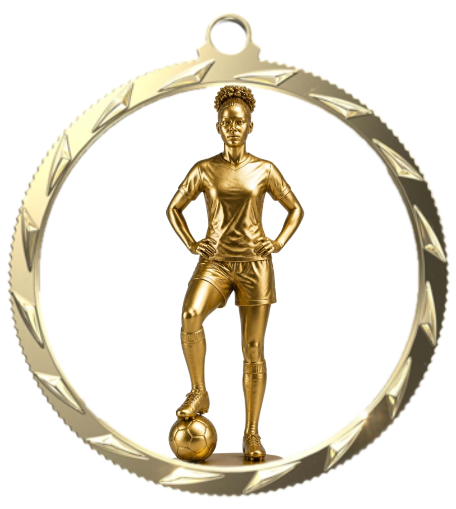 Women's Soccer Medal – Inclusive Recognition Award